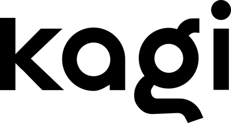 Kagi logo, In use by January 2025